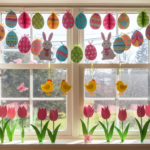 Ozdoby wielkanocne z papieru na okno – jak je przygotować?