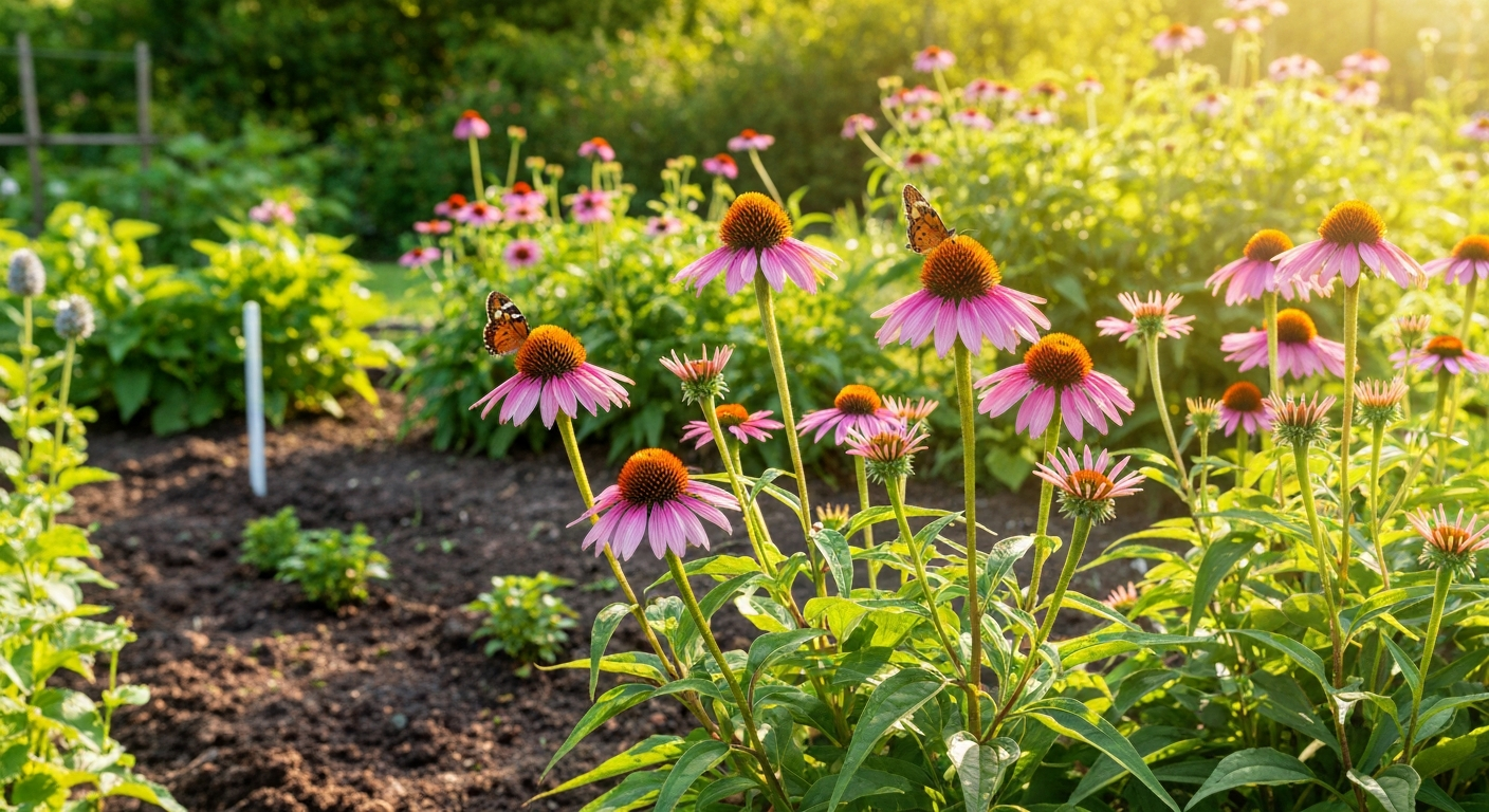 Kiedy i jak sadzić jeżówki? Praktyczny poradnik